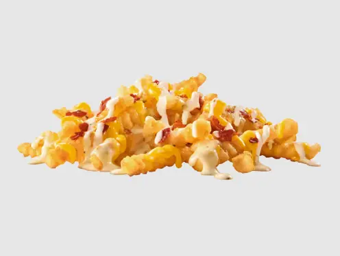 Bacon Ranch Loaded Queso Fries