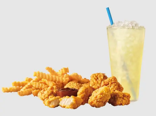 Sonic Jumbo Popcorn Chicken Combo Price, Nutrition And Allergen Information Jumbo Popcorn Chicken® Combo
